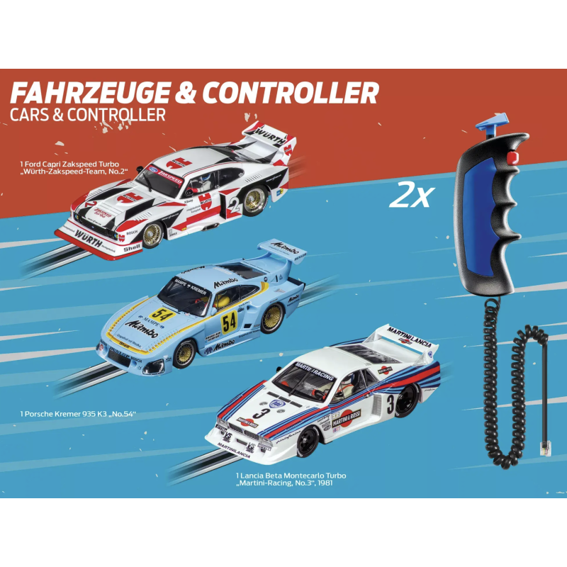 Acheter-Circuit auto rétro vintage marque carrera-pas cher