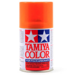 PS43 orange translucide peinture lexan Tamiya