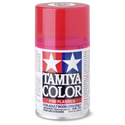 TS74 Rouge translucide peinture spéciale ABS Tamiya