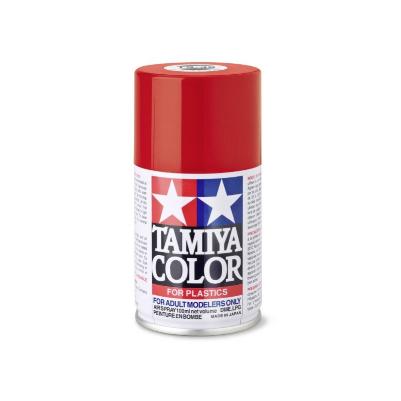 TS49 Rouge Vif brillant peinture spéciale ABS Tamiya