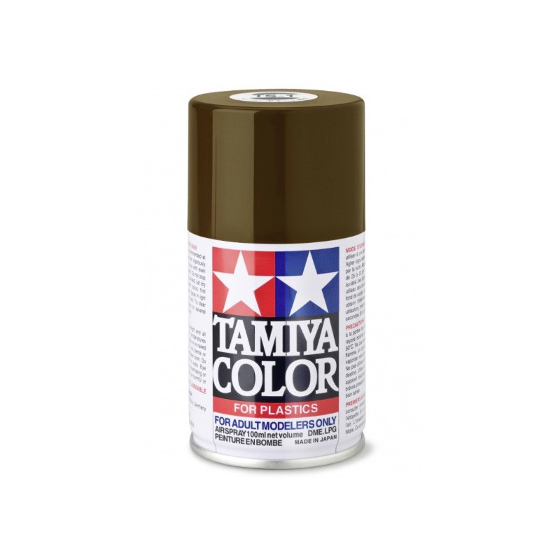 TS1 Rouge Brun mat peinture spéciale ABS Tamiya