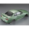 Carrosserie Nissan Skyline R34 champagne vert peinte 48646 Killer Body