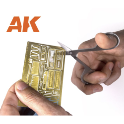 Ciseaux à photodécoupe AK9309 AK Interactive