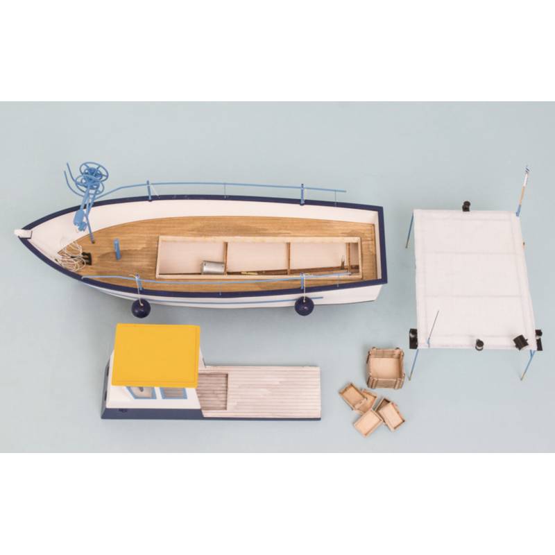 Maquettes de bateaux RC - Kit bateau de douane à monter Aeronaut