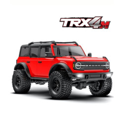 TRX4M Bronco Crawler 1/18e rouge RTR 97074-1-RED Traxxas