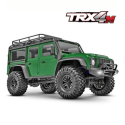 TRX4M Land Rover Defender Crawler 1/18e vert RTR 97054-1-GRN Traxxas