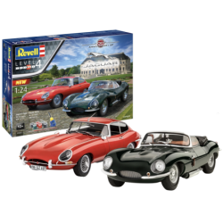 Coffret cadeau 100 ans de Jaguar Maquette Revell 05667