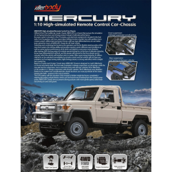 Mercury crawler pour LC70 48780 Killer Boby