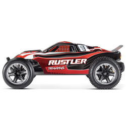 Rustler Leds XL-5 TQ ID RTR  + batt. chargeur 37054-61red Traxxas
