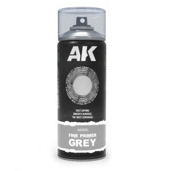 Apprêt gris clair en bombe AK1010 AK Interative