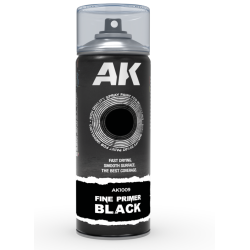 Apprêt noir en bombe AK1009...