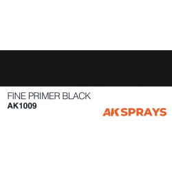 Apprêt noir en bombe AK1009 AK Interative