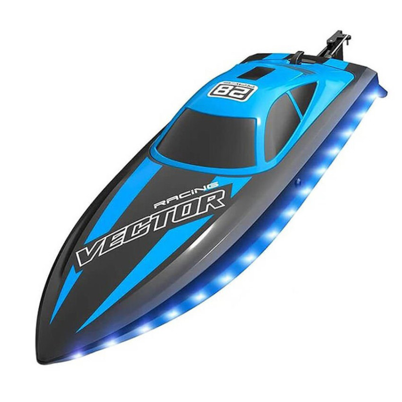 Bateau Vitesse RACENT VECTOR LUMEN bleu RTR Volantex