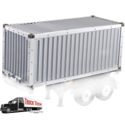 Container 20 pieds aluminium 140411 Truck tech