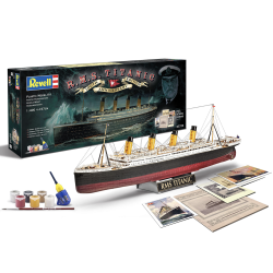 COFFRET CADEAU 100 ANS DU TITANIC EDITION SPECIALE + acc. de base Revell 05715