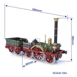 Adler locomotive 1/24e 54001 Occre