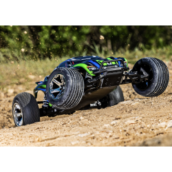 Rustler 4x2 BL-2S TQ ID RTR 37354-4 vert Traxxas