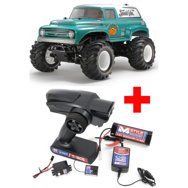 Squash Van KIT GF-02 58725PACK Tamiya