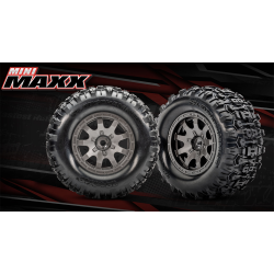 Mini MAXX BL-2S + batt /chargeur 107154-1BLUE Traxxas