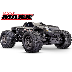 Mini MAXX BL-2S + batt /chargeur 107154-1Black Traxxas