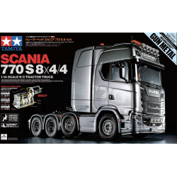 Scania 770S 8x4/4 gun metal 56376 Tamiya