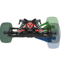 JATO 4x4 bruhless 2S RTR 90154-4 vert Traxxas