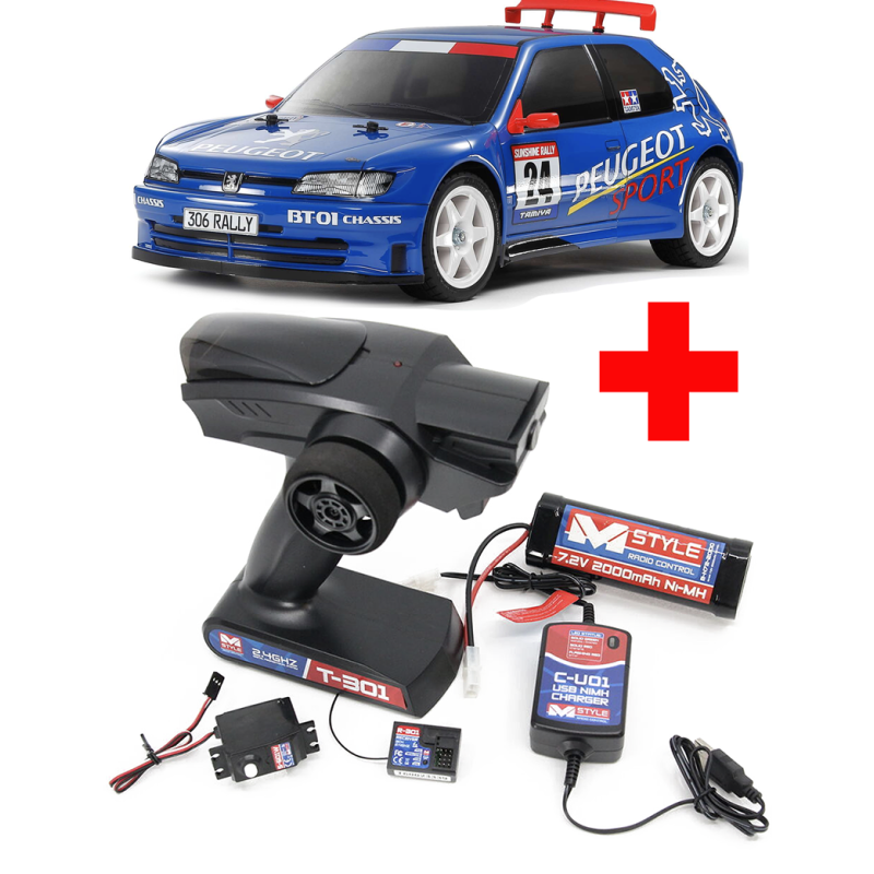 Peugeot 306 Maxi BT01 58746PACK Tamiya