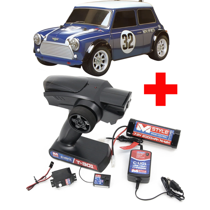 Mini Cooper Racing MB01 58747PACK Tamiya