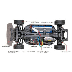 Datsun 240Z Leds TT01E 58462 Tamiya