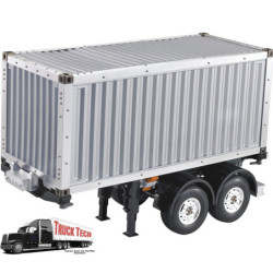 Container 20 pieds + remorque 140407 Truck tech