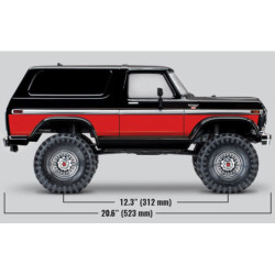 TRX-4 Crawler Land Rover Defender D110 RTR TRX82056 Traxxas