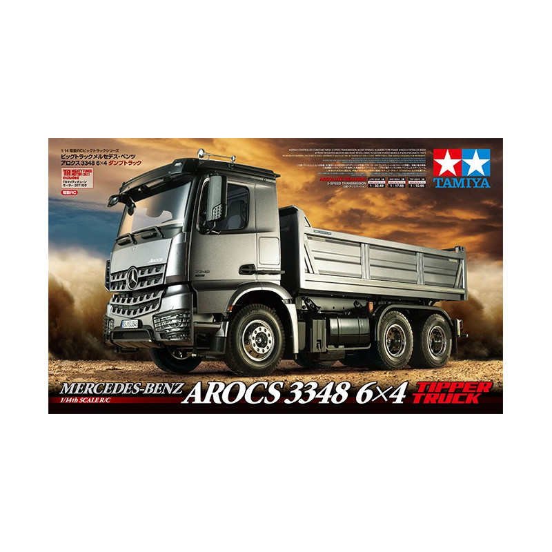 Pack de 2 véhicules radio commandées Camion Mercedes Actros et