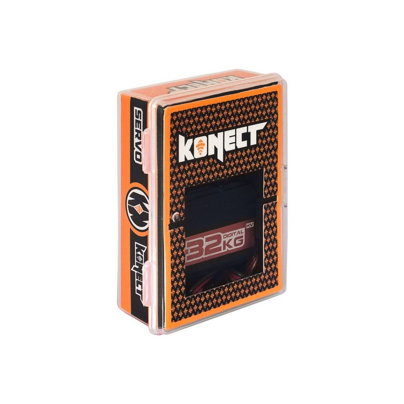 Servo 32kg pignons métal série racing KN-3210HVRX Konect